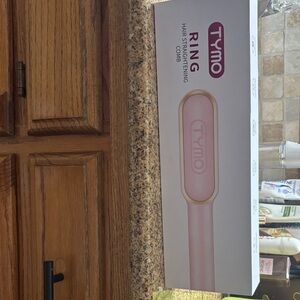 TYMO Ring Hair Straightening Comb - Pink